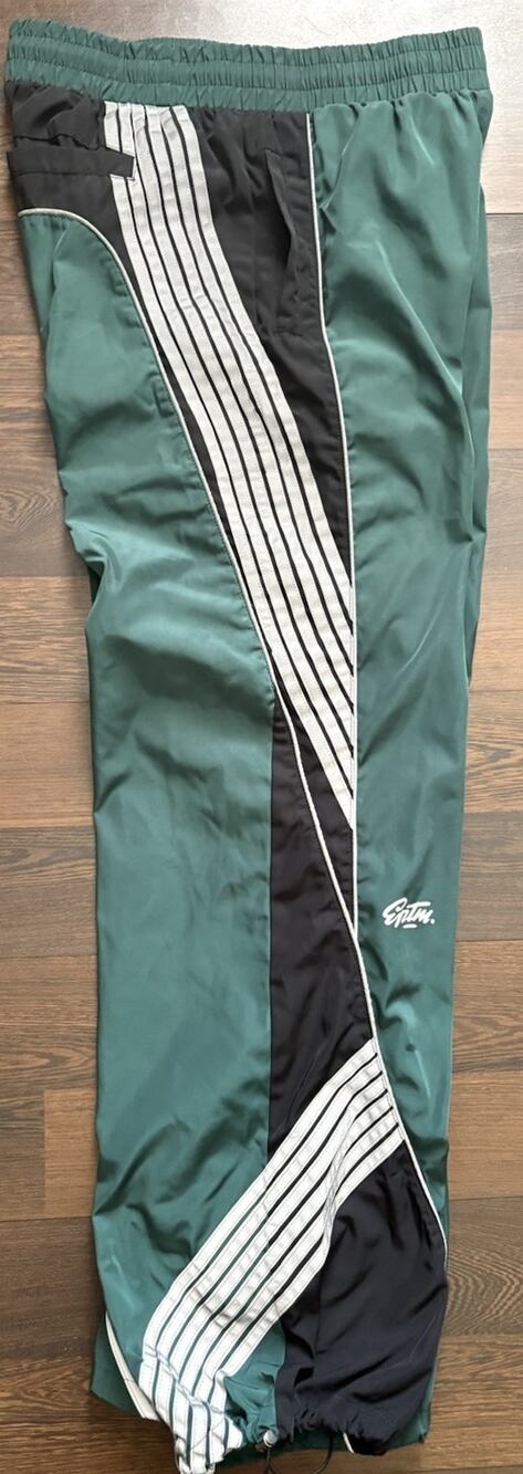 EPTM Mayhem Track Pants Green / BLK / Reflective Wte Sz M